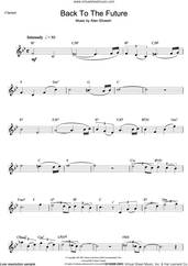 Cover icon of Back To The Future (Theme) sheet music for clarinet solo by Alan Silvestri, intermediate skill level