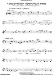 Cover icon of Corcovado (Quiet Nights Of Quiet Stars) sheet music for trumpet solo by Antonio Carlos Jobim and Giorgio Calabrese, intermediate skill level