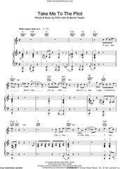 Cover icon of Take Me To The Pilot sheet music for violin solo by Elton John and Bernie Taupin, intermediate skill level
