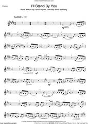 Cover icon of I'll Stand By You sheet music for clarinet solo by The Pretenders, Billy Steinberg, Chrissie Hynde and Tom Kelly, intermediate skill level