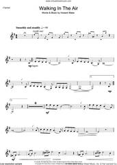 Cover icon of Walking In The Air (theme from The Snowman) sheet music for clarinet solo by Howard Blake and Aled Jones, intermediate skill level