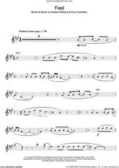Cover icon of Feel sheet music for clarinet solo by Robbie Williams and Guy Chambers, intermediate skill level