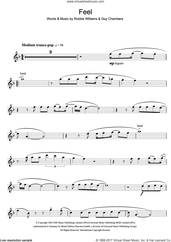 Cover icon of Feel sheet music for flute solo by Robbie Williams and Guy Chambers, intermediate skill level