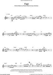 Cover icon of Feel sheet music for saxophone solo by Robbie Williams and Guy Chambers, intermediate skill level