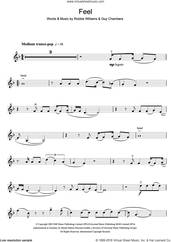 Cover icon of Feel sheet music for violin solo by Robbie Williams and Guy Chambers, intermediate skill level
