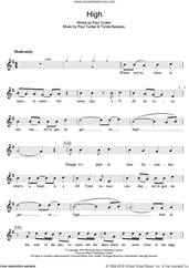 Cover icon of High sheet music for flute solo by Lighthouse Family, Paul Tucker and Tunde Baiyewu, intermediate skill level