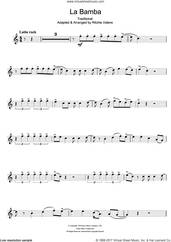 Cover icon of La Bamba sheet music for flute solo by Los Lobos and Miscellaneous, intermediate skill level