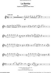 Cover icon of La Bamba sheet music for trumpet solo by Los Lobos and Miscellaneous, intermediate skill level