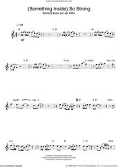 Cover icon of (Something Inside) So Strong sheet music for clarinet solo by Labi Siffre, intermediate skill level