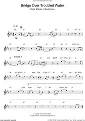 Cover icon of Bridge Over Troubled Water sheet music for clarinet solo by Simon & Garfunkel and Paul Simon, wedding score, intermediate skill level