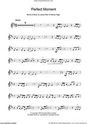 Cover icon of Perfect Moment sheet music for clarinet solo by Martine McCutcheon, James Marr and Wendy Page, intermediate skill level