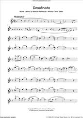 Cover icon of Desafinado (Slightly Out Of Tune) sheet music for violin solo by Antonio Carlos Jobim, Jessie Cavanaugh, Jon Hendricks and Newton Mendonca, intermediate skill level