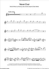 Cover icon of Never Ever sheet music for violin solo by All Saints, intermediate skill level