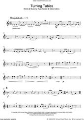 Cover icon of Turning Tables sheet music for clarinet solo by Adele and Ryan Tedder, intermediate skill level