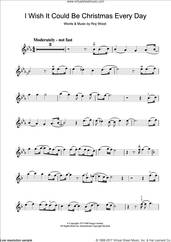 Cover icon of I Wish It Could Be Christmas Every Day sheet music for violin solo by Wizzard and Roy Wood, intermediate skill level