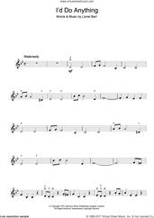 Cover icon of I'd Do Anything (from Oliver!) sheet music for violin solo by Lionel Bart, intermediate skill level