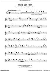Cover icon of Jingle Bell Rock sheet music for violin solo by Bobby Helms, James Boothe and Joe Beal, intermediate skill level
