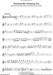 Cover icon of Knowing Me, Knowing You sheet music for flute solo by ABBA, Benny Andersson, Bjorn Ulvaeus and Stig Anderson, intermediate skill level