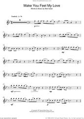 Cover icon of Make You Feel My Love sheet music for flute solo by Adele and Bob Dylan, intermediate skill level