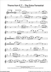 Cover icon of Theme from E.T. - The Extra-Terrestrial sheet music for flute solo by John Williams, intermediate skill level