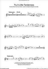 Cover icon of Try A Little Tenderness sheet music for violin solo by Otis Redding, The Commitments, Harry Woods, James Campbell and Reg Connelly, intermediate skill level