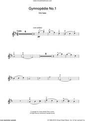 Cover icon of Gymnopedie No. 1 sheet music for violin solo by Erik Satie, classical score, intermediate skill level