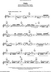 Cover icon of Halo sheet music for violin solo by Beyonce, Evan Kidd Bogart and Ryan Tedder, intermediate skill level
