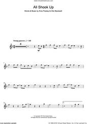 Cover icon of All Shook Up sheet music for flute solo by Elvis Presley and Otis Blackwell, intermediate skill level