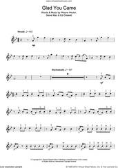 Cover icon of Glad You Came sheet music for violin solo by The Wanted, Ed Drewett, Steve Mac and Wayne Hector, intermediate skill level