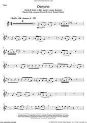 Cover icon of Domino sheet music for flute solo by Jessie J, Claude Kelly, Henry Russell Walter, Jessica Cornish, Lukasz Gottwald and Max Martin, intermediate skill level