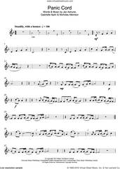 Cover icon of Panic Cord sheet music for clarinet solo by Gabrielle Aplin, Jez Ashurst and Nicholas Atkinson, intermediate skill level