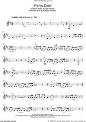 Cover icon of Panic Cord sheet music for violin solo by Gabrielle Aplin, Jez Ashurst and Nicholas Atkinson, intermediate skill level