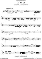 Cover icon of Let Her Go sheet music for clarinet solo by Passenger and Michael Rosenberg, intermediate skill level