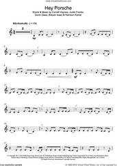 Cover icon of Hey Porsche sheet music for clarinet solo by Nelly, Breyan Isaac, Cornell Haynes, David Glass, Harrison Kipner and Justin Franks, intermediate skill level