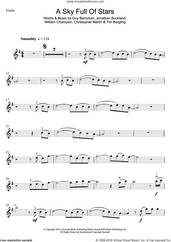 Cover icon of A Sky Full Of Stars sheet music for violin solo by Coldplay, Christopher Martin, Guy Berryman, Jonathan Buckland, Tim Bergling and William Champion, wedding score, intermediate skill level