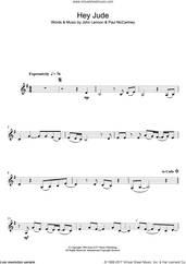 Cover icon of Hey Jude sheet music for clarinet solo by The Beatles, John Lennon and Paul McCartney, intermediate skill level