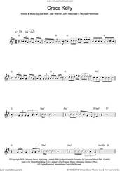 Cover icon of Grace Kelly sheet music for flute solo by Mika, Dan Warner, Jodi Marr, John Merchant and Michael Penniman, intermediate skill level