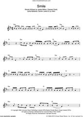 Cover icon of Smile sheet music for flute solo by Lily Allen, Clement Dodd, Darren Lewis, Iyiola Babalola and Jackie Mittoo, intermediate skill level