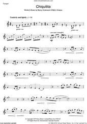 Cover icon of Chiquitita sheet music for trumpet solo by ABBA, Benny Andersson and Bjorn Ulvaeus, intermediate skill level
