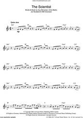 Cover icon of The Scientist sheet music for flute solo by Coldplay, Chris Martin, Guy Berryman, Jonny Buckland and Will Champion, intermediate skill level
