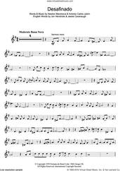Cover icon of Desafinado (Slightly Out Of Tune) sheet music for trumpet solo by Antonio Carlos Jobim, Jessie Cavanaugh, Jon Hendricks and Newton Mendonca, intermediate skill level