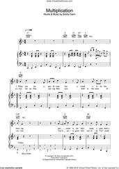 Cover icon of Multiplication sheet music for violin solo by Bobby Darin, intermediate skill level