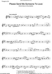 Cover icon of Please Send Me Someone To Love sheet music for trumpet solo by Percy Mayfield, intermediate skill level