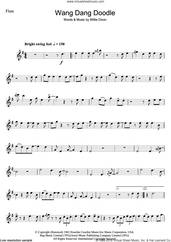Cover icon of Wang Dang Doodle sheet music for flute solo by Koko Taylor and Willie Dixon, intermediate skill level