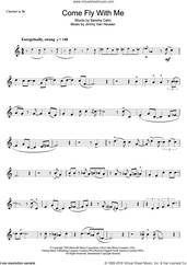 Cover icon of Come Fly With Me sheet music for clarinet solo by Frank Sinatra, Jimmy Van Heusen and Sammy Cahn, intermediate skill level