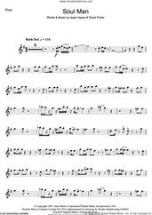 Cover icon of Soul Man sheet music for flute solo by Sam & Dave, David Porter and Isaac Hayes, intermediate skill level
