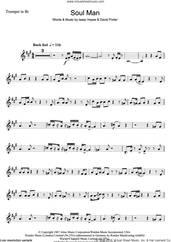 Cover icon of Soul Man sheet music for trumpet solo by Sam & Dave, David Porter and Isaac Hayes, intermediate skill level