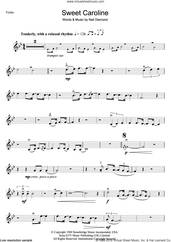 Cover icon of Sweet Caroline sheet music for violin solo by Neil Diamond, intermediate skill level