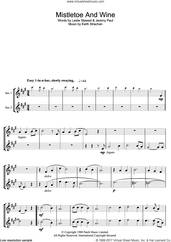 Cover icon of Mistletoe And Wine sheet music for tenor saxophone solo by Cliff Richard, Jeremy Paul, Keith Strachan and Leslie Stewart, intermediate skill level