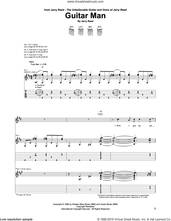 Cover icon of Guitar Man sheet music for guitar (tablature) by Jerry Reed and Elvis Presley, intermediate skill level
